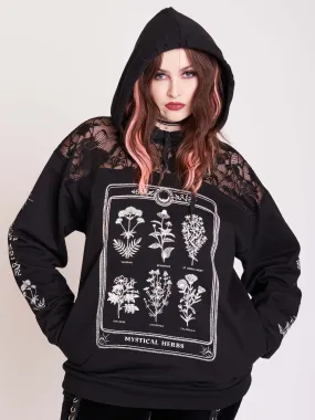 Mystical Herbs lace Hoodie