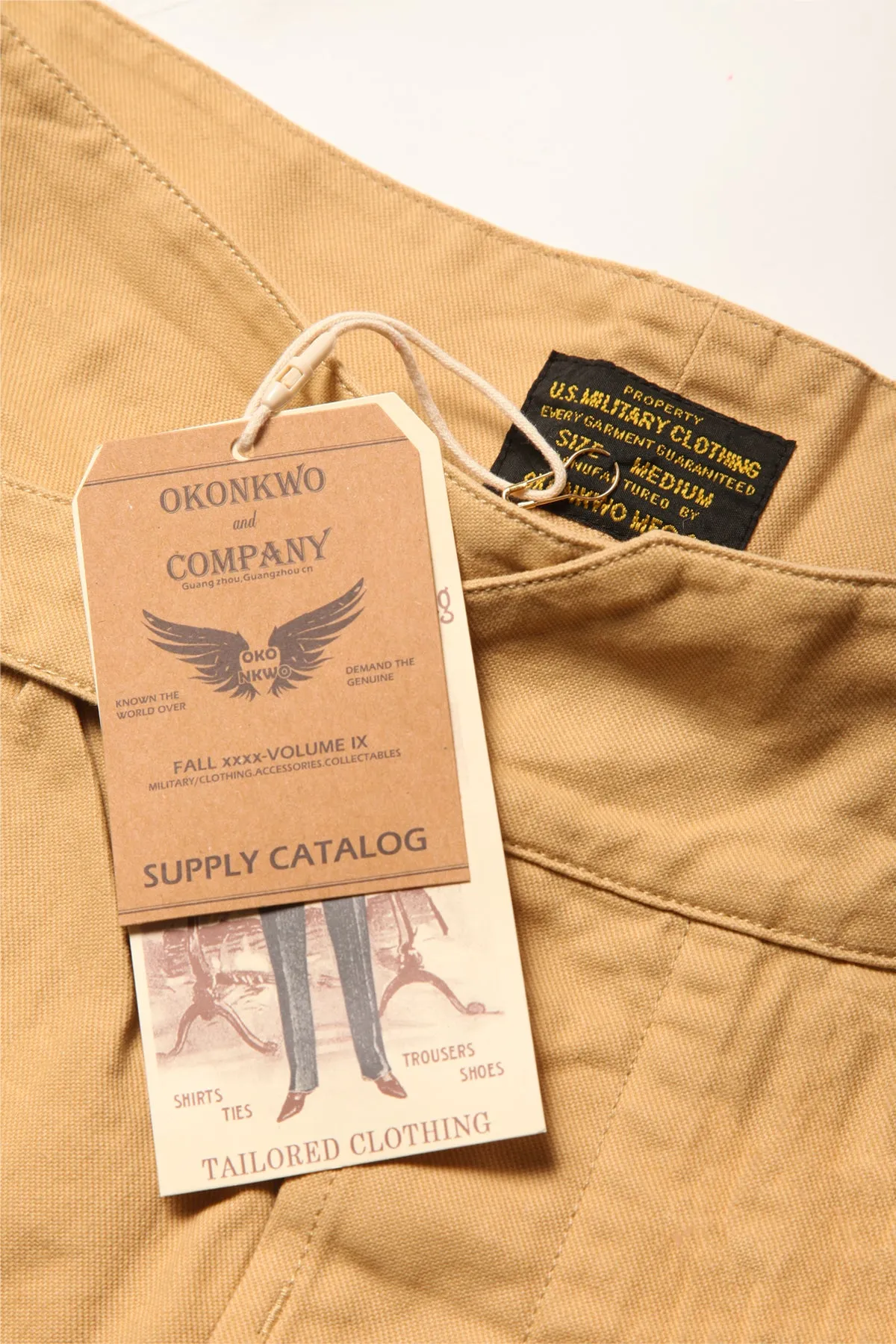 Okonkwo MFG - Gurkha Pants - Tan