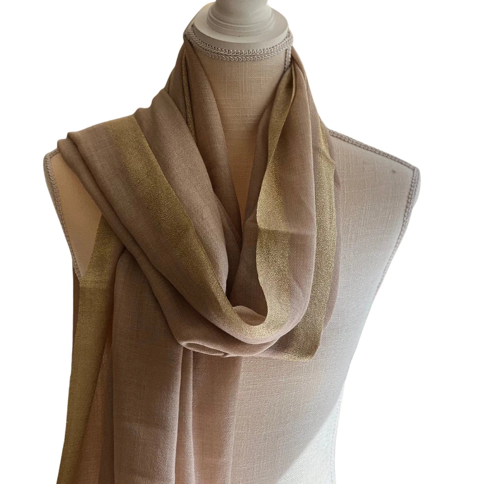 Pashmina silk scarf/Evening wrap,