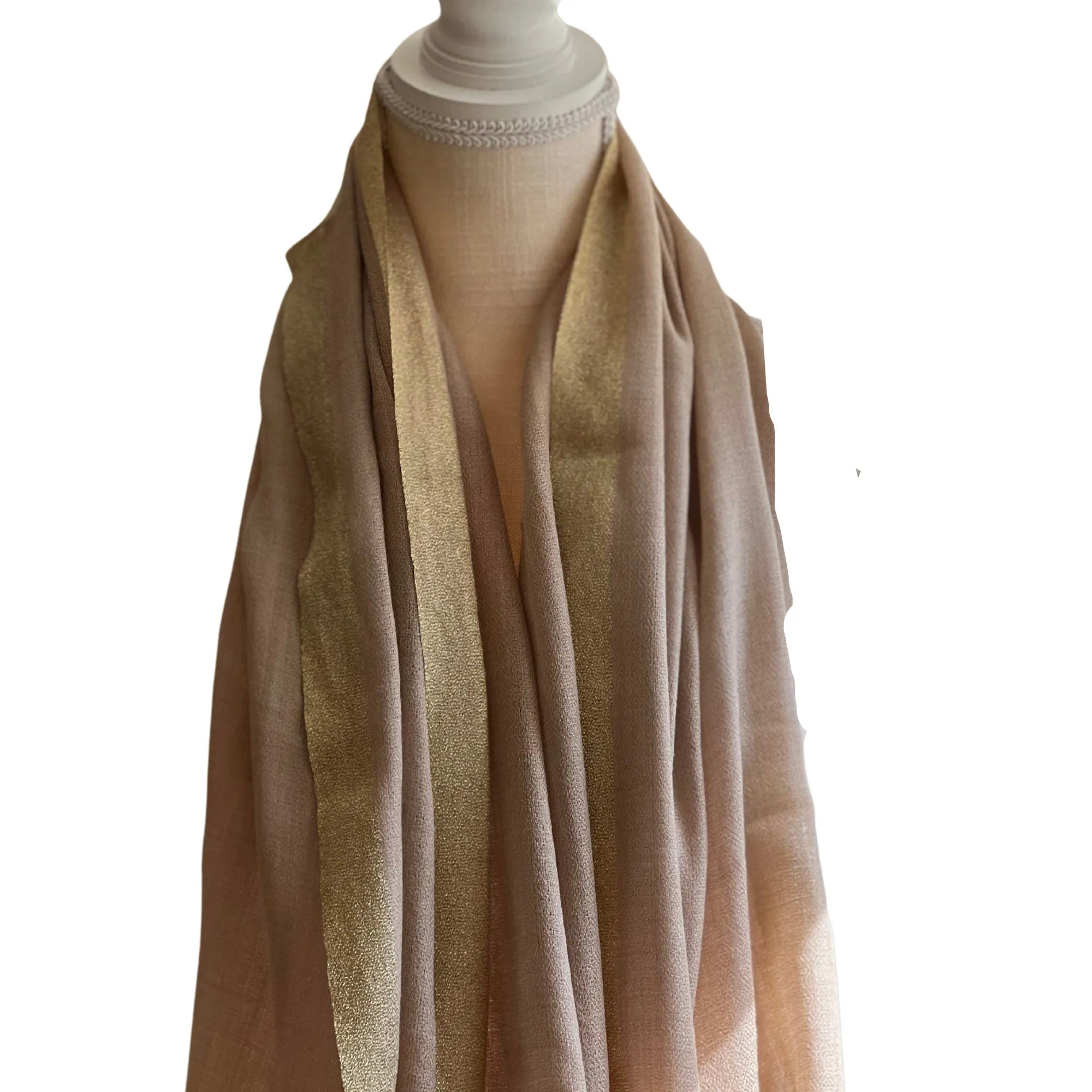 Pashmina silk scarf/Evening wrap,