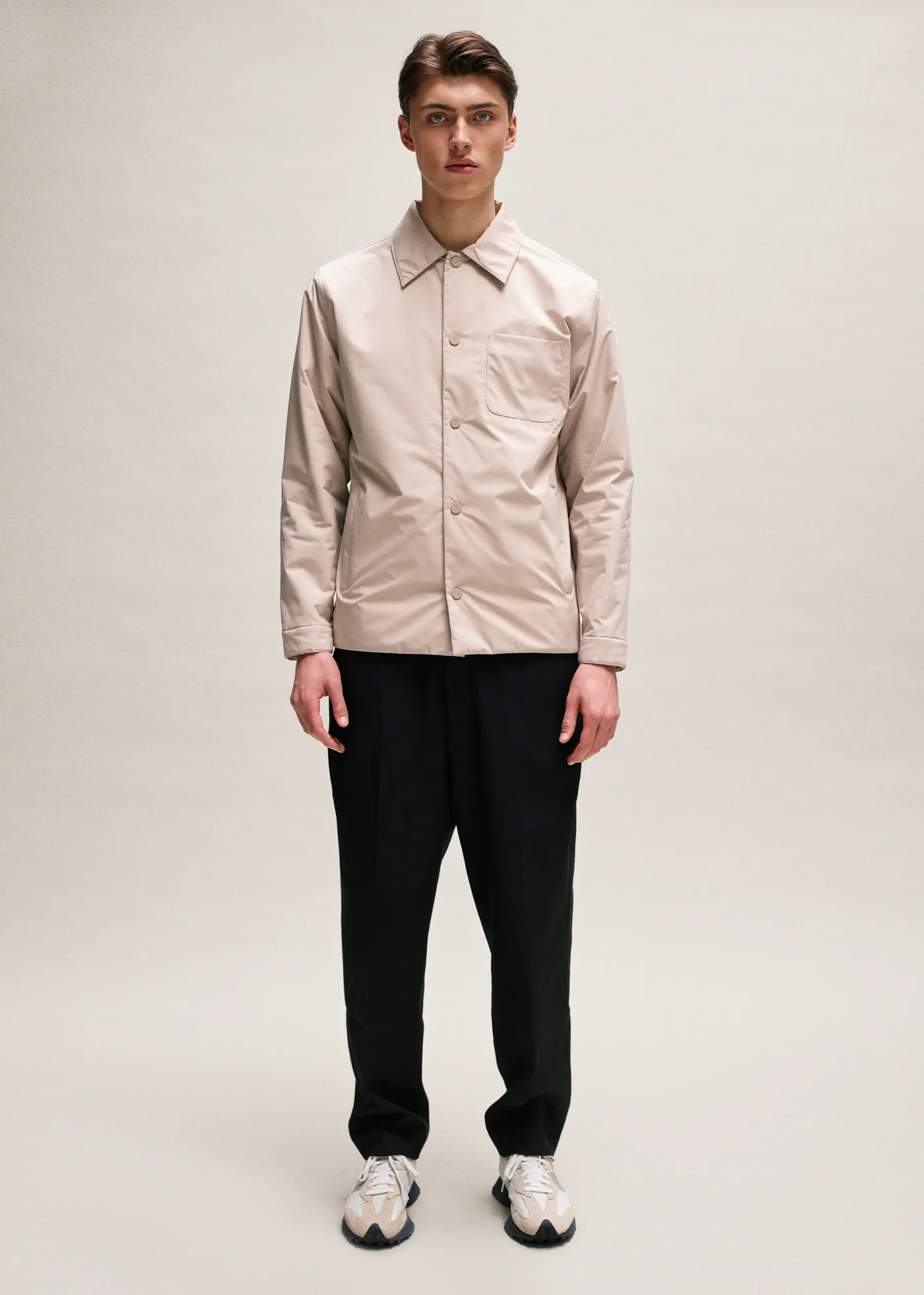 Shirt Jacket Padded Stone SS21