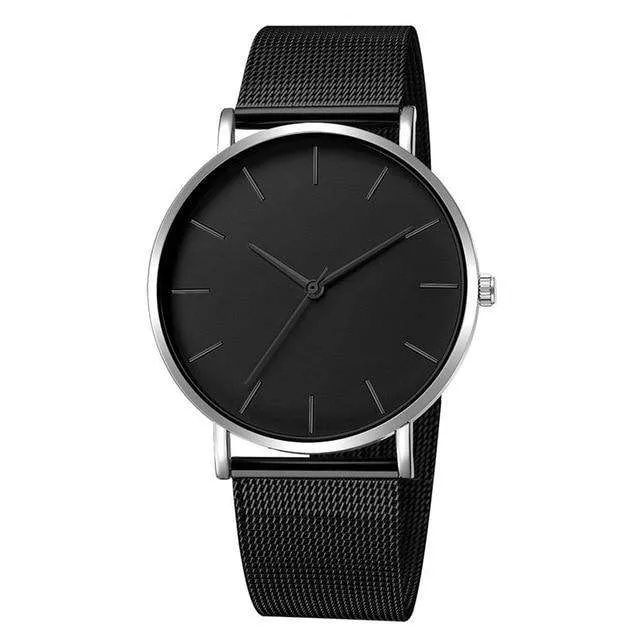 Simplicity Modern Quartz Watch Women Mesh Stainless Steel Bracelet High Quality Casual Wrist Watch for Woman Montre Femme D20