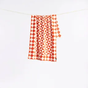 SLOWTIDE GATSBY BEACH TOWEL - RUST