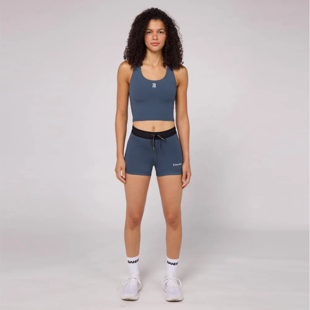 Stamina™ Scoop Neck Race Crop - Women's