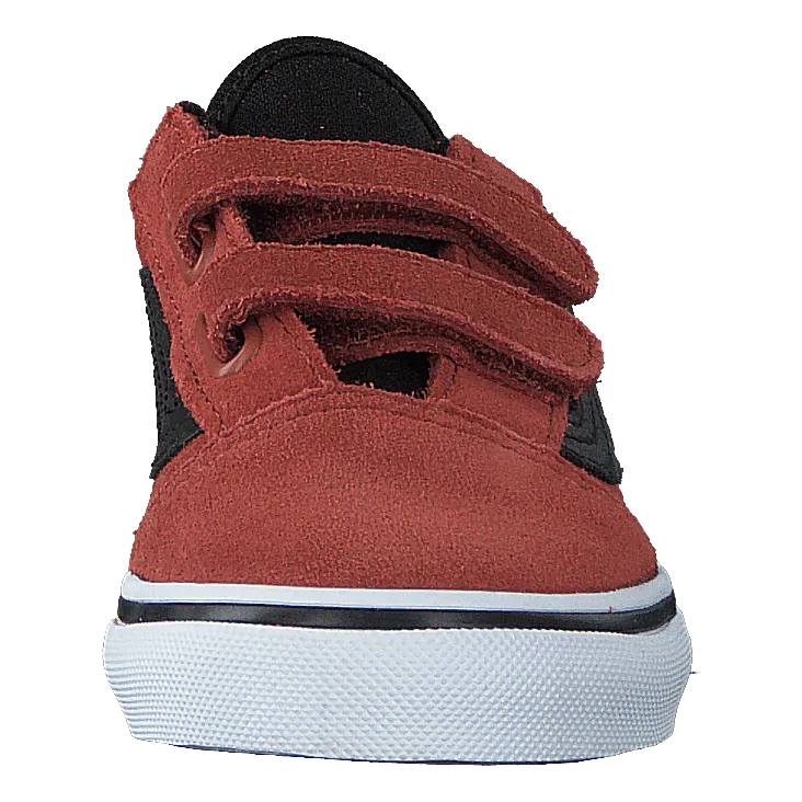 Td Old Skool V (suede) Redwood/black