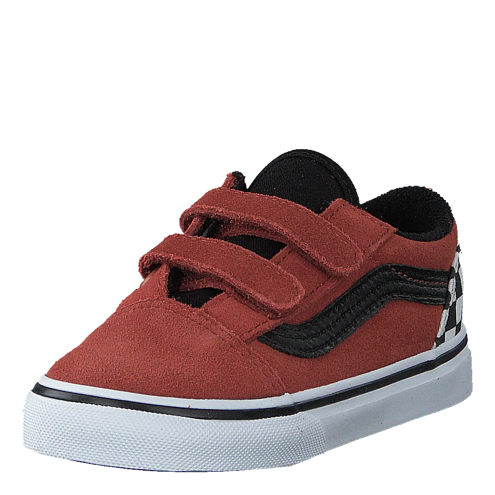 Td Old Skool V (suede) Redwood/black