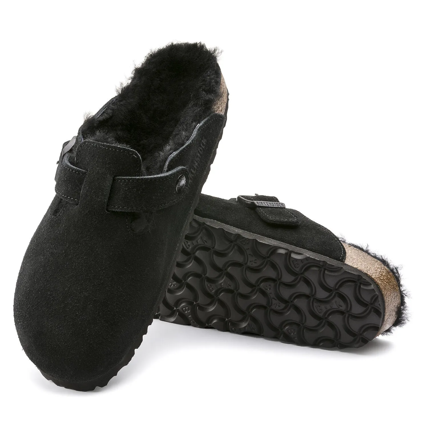 Women's Boston Shearling Black/Black