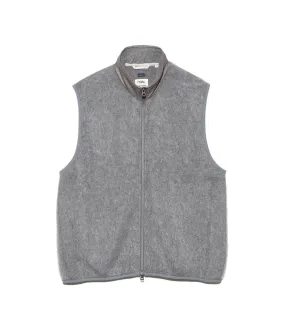 Zip-Up Mohair Vest